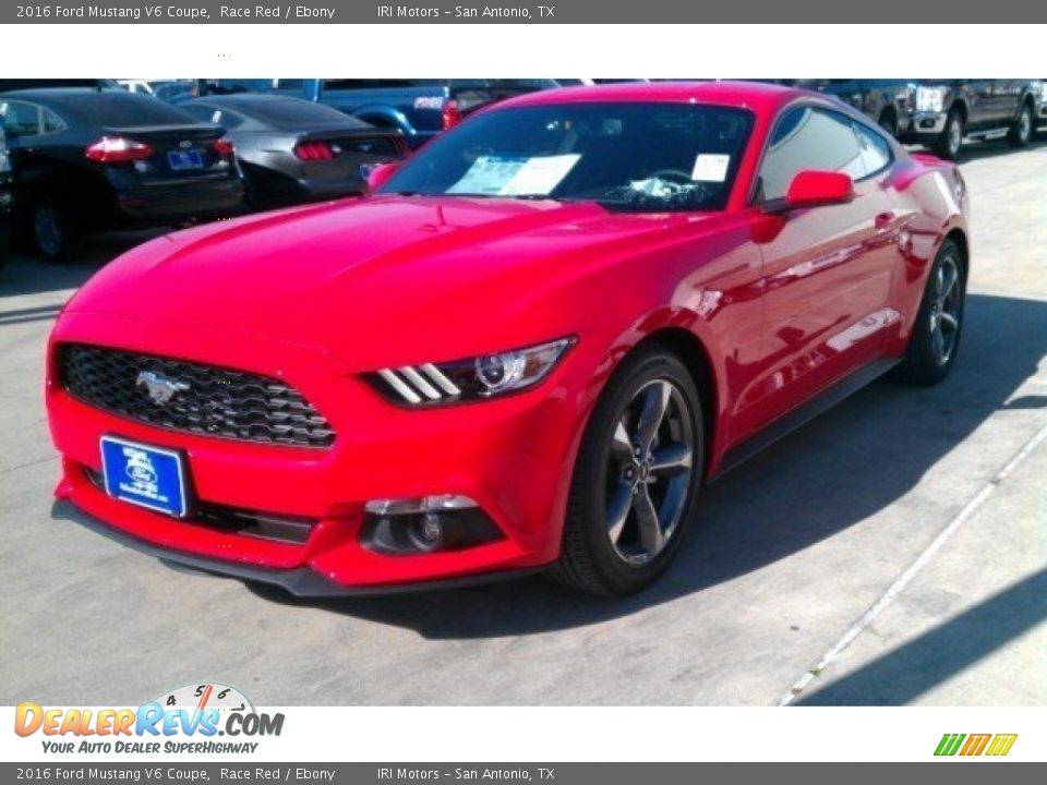 2016 Ford Mustang V6 Coupe Race Red / Ebony Photo #7