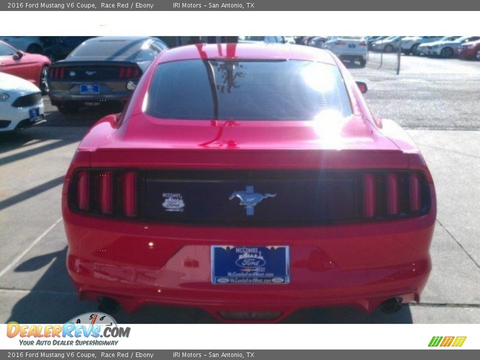 2016 Ford Mustang V6 Coupe Race Red / Ebony Photo #10