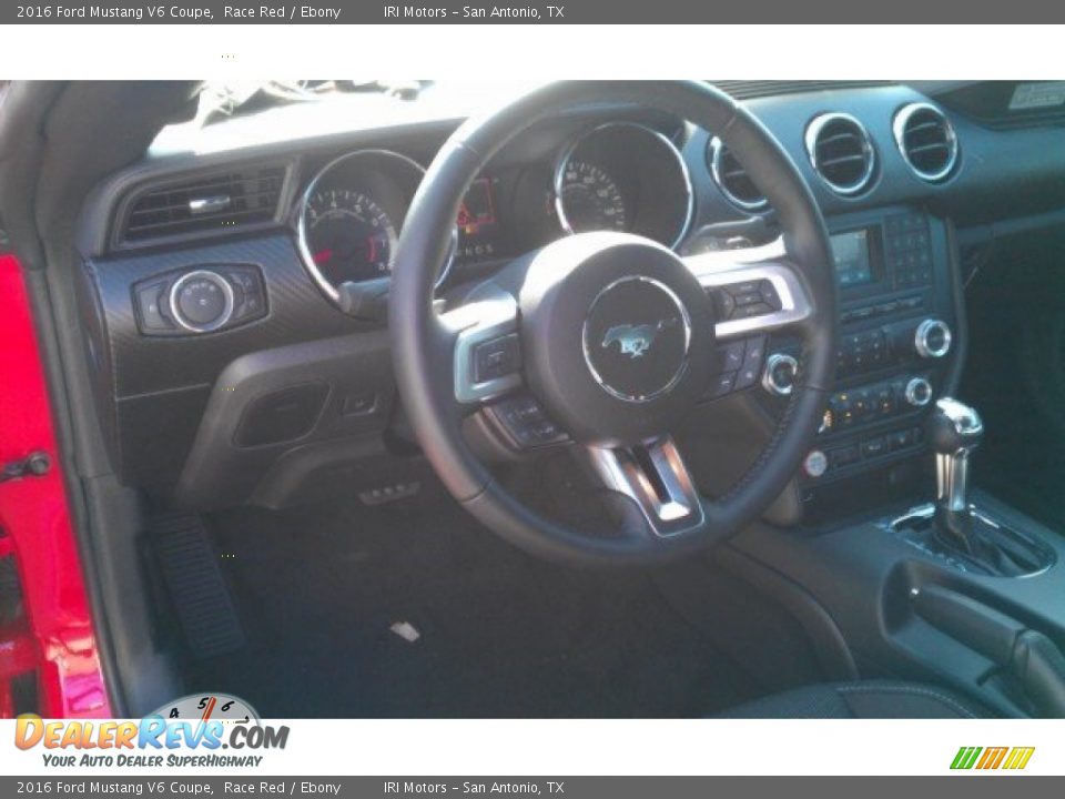 2016 Ford Mustang V6 Coupe Race Red / Ebony Photo #22