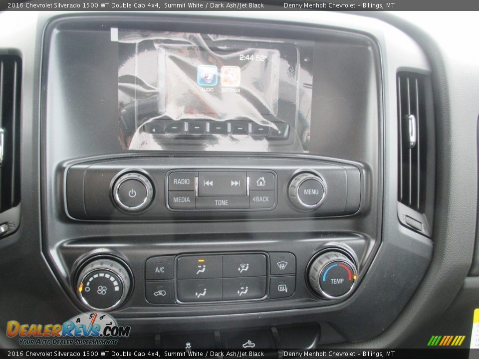 2016 Chevrolet Silverado 1500 WT Double Cab 4x4 Summit White / Dark Ash/Jet Black Photo #12