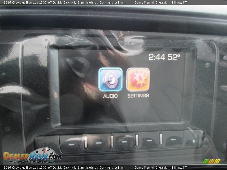 2016 Chevrolet Silverado 1500 WT Double Cab 4x4 Summit White / Dark Ash/Jet Black Photo #13