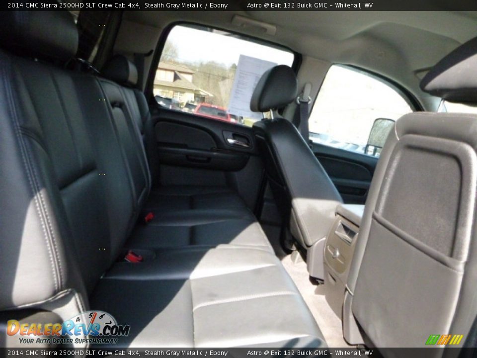 2014 GMC Sierra 2500HD SLT Crew Cab 4x4 Stealth Gray Metallic / Ebony Photo #5