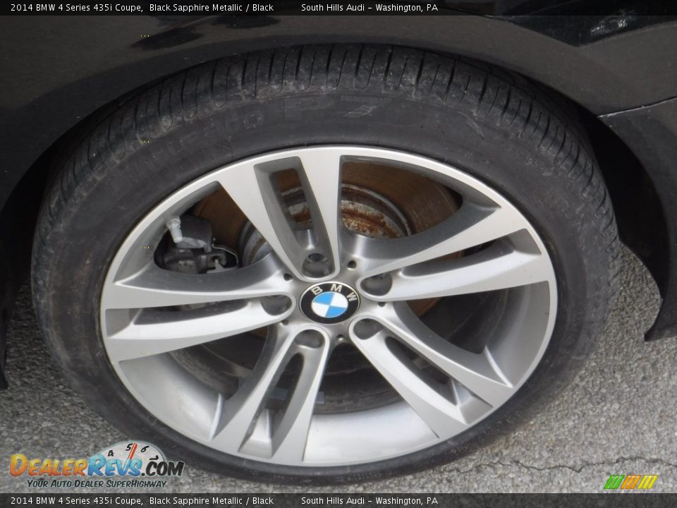2014 BMW 4 Series 435i Coupe Black Sapphire Metallic / Black Photo #3