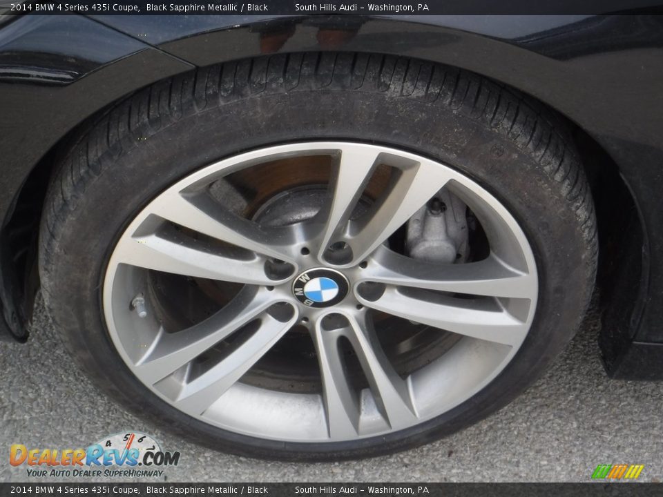 2014 BMW 4 Series 435i Coupe Black Sapphire Metallic / Black Photo #4