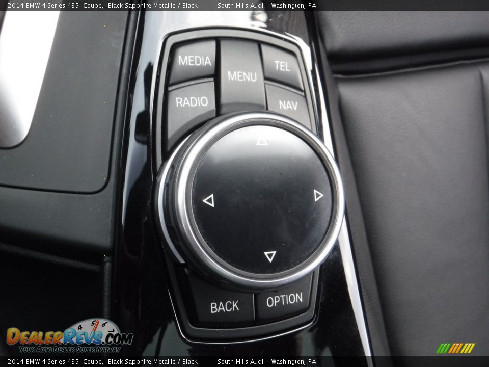 2014 BMW 4 Series 435i Coupe Black Sapphire Metallic / Black Photo #19