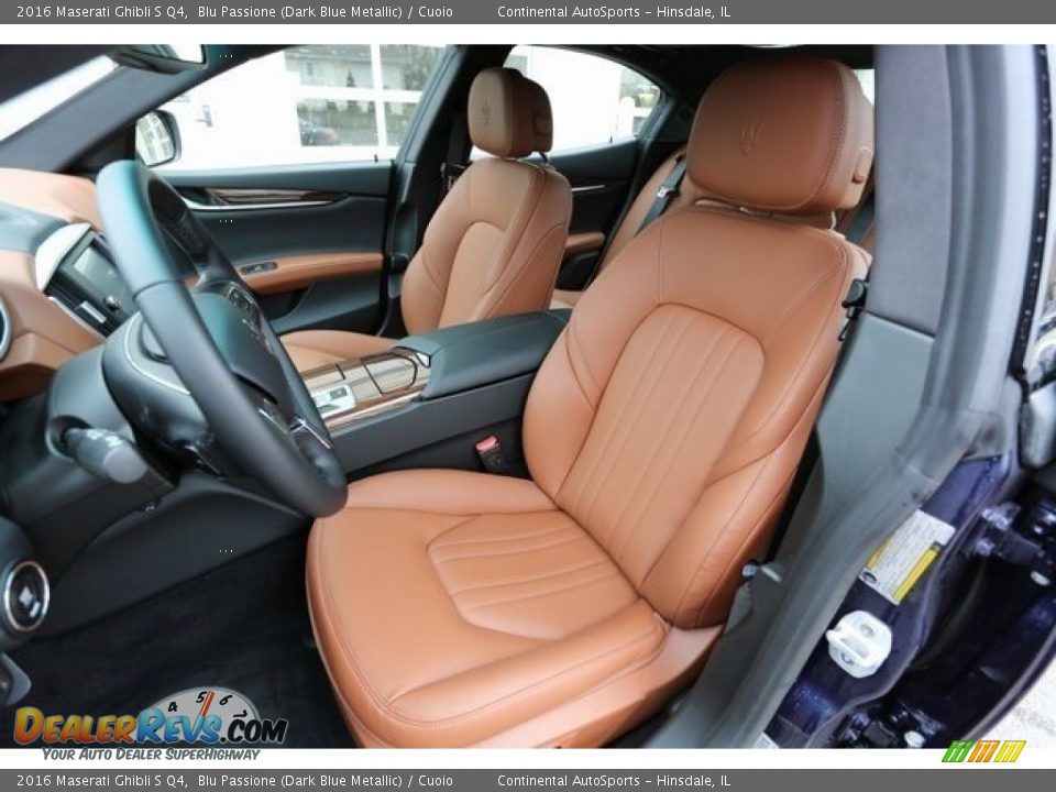 Front Seat of 2016 Maserati Ghibli S Q4 Photo #7