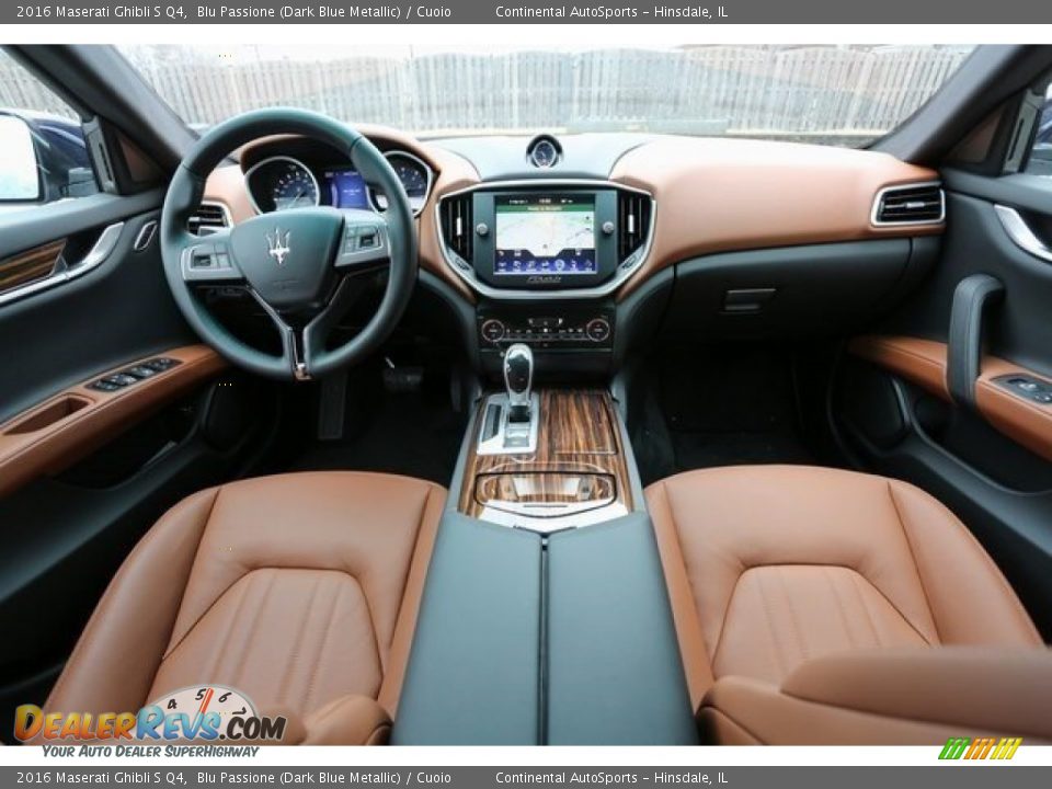 Cuoio Interior - 2016 Maserati Ghibli S Q4 Photo #8