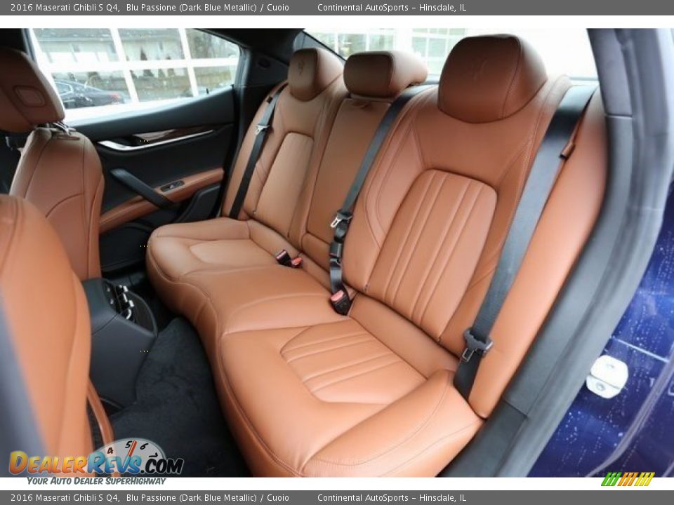 Rear Seat of 2016 Maserati Ghibli S Q4 Photo #9