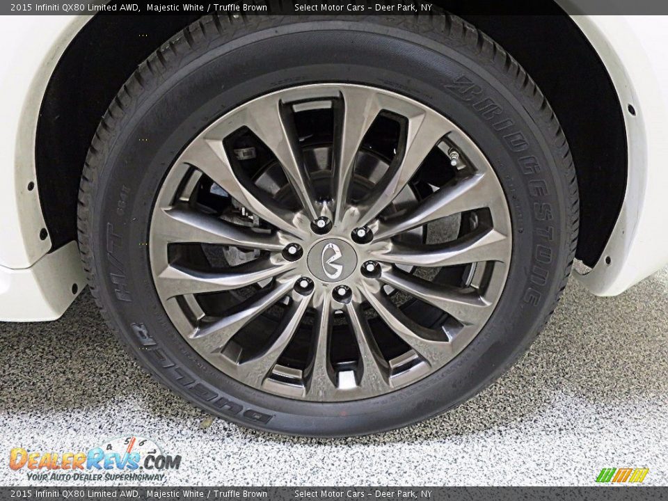 2015 Infiniti QX80 Limited AWD Wheel Photo #8