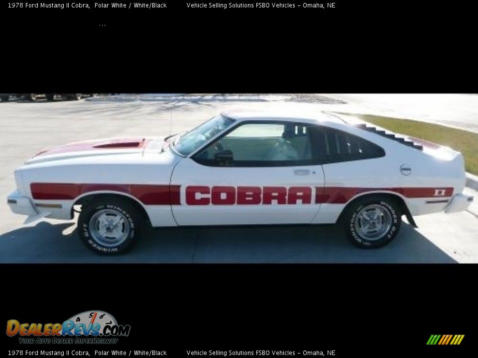 Polar White 1978 Ford Mustang II Cobra Photo #1