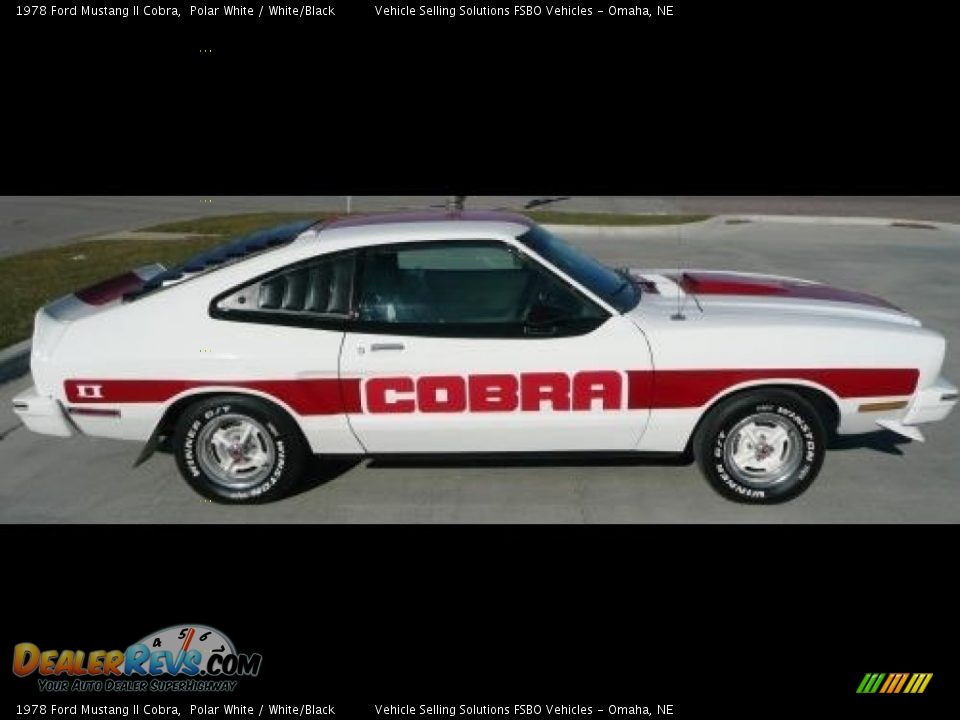 Polar White 1978 Ford Mustang II Cobra Photo #3