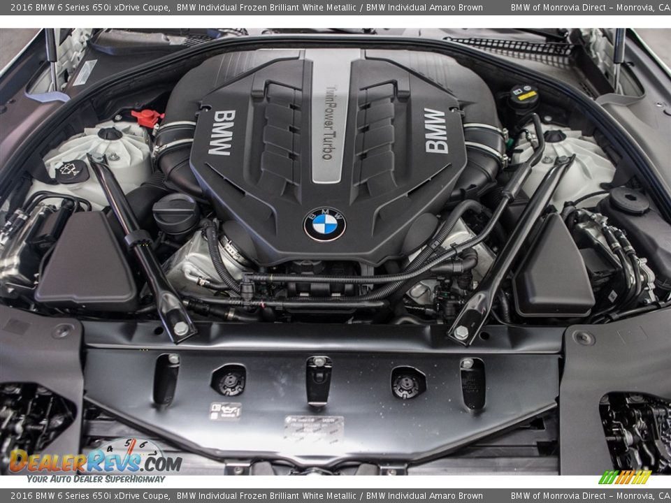 2016 BMW 6 Series 650i xDrive Coupe 4.4 Liter DI TwinPower Turbocharged DOHC 32-Valve VVT V8 Engine Photo #9
