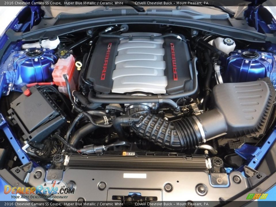 2016 Chevrolet Camaro SS Coupe 6.2 Liter DI OHV 16-Valve VVT V8 Engine Photo #11