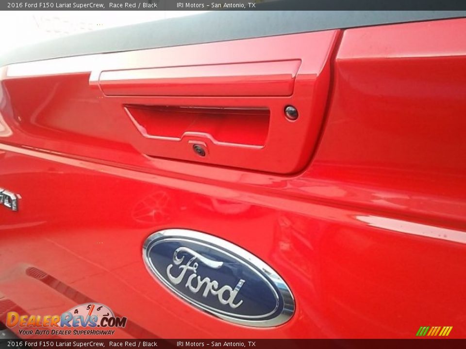 2016 Ford F150 Lariat SuperCrew Race Red / Black Photo #10