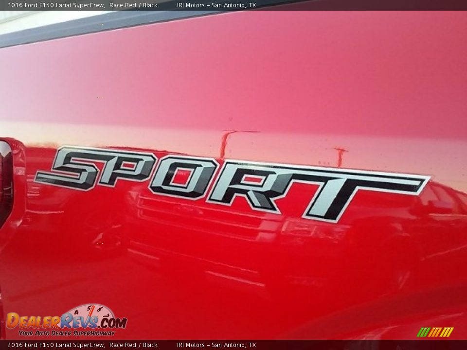 2016 Ford F150 Lariat SuperCrew Race Red / Black Photo #14