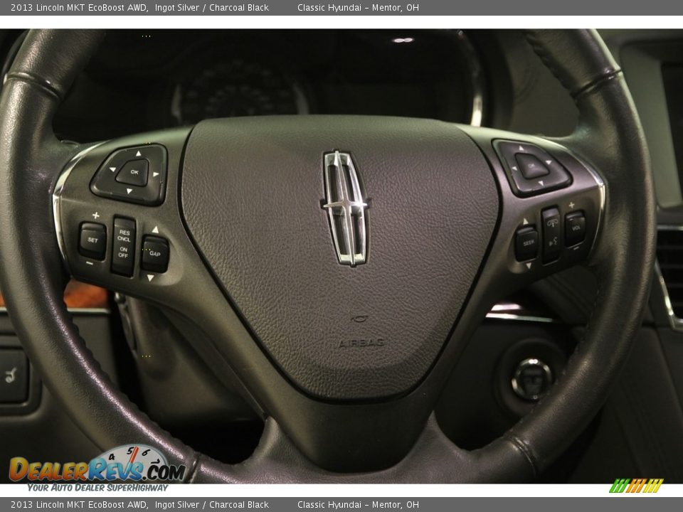 2013 Lincoln MKT EcoBoost AWD Ingot Silver / Charcoal Black Photo #7