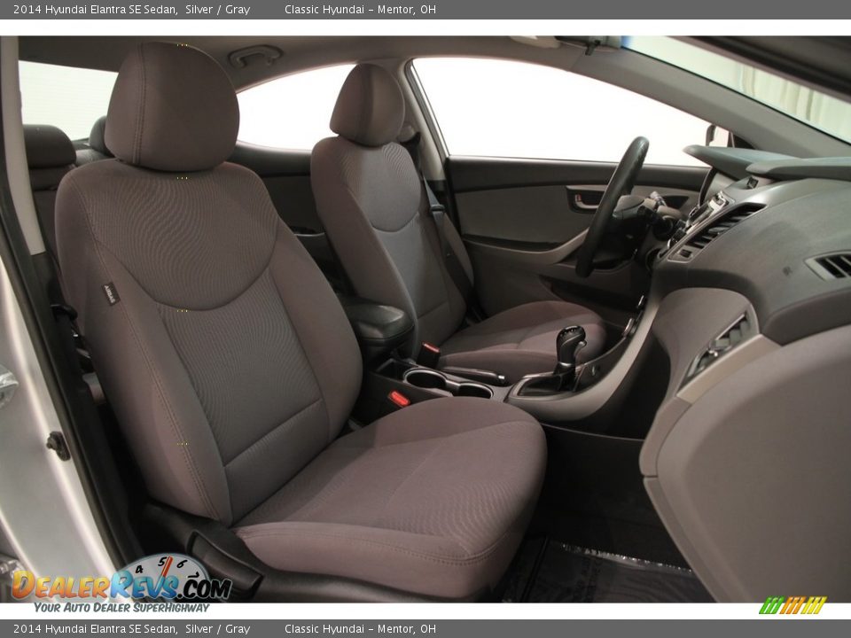 2014 Hyundai Elantra SE Sedan Silver / Gray Photo #14