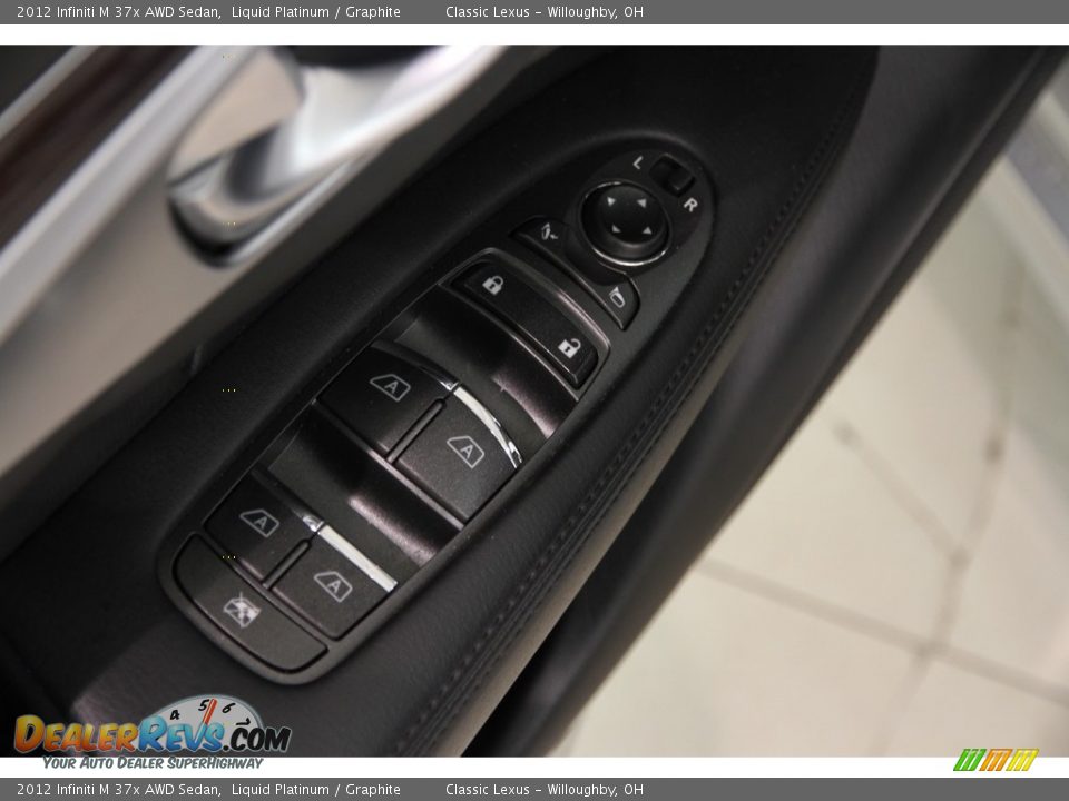 2012 Infiniti M 37x AWD Sedan Liquid Platinum / Graphite Photo #5