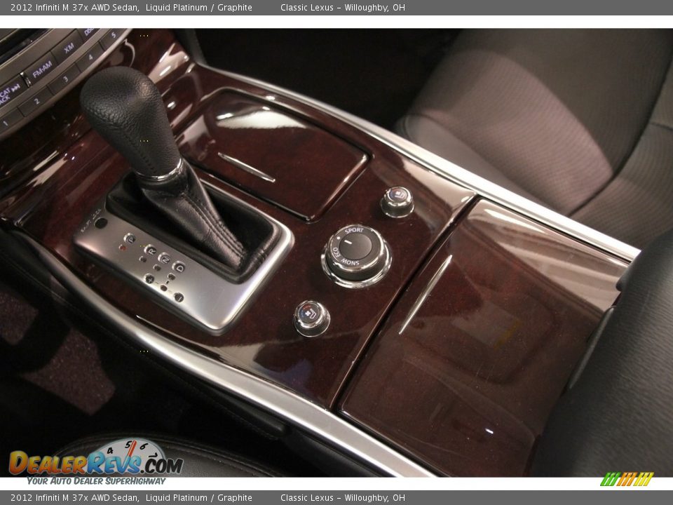 2012 Infiniti M 37x AWD Sedan Liquid Platinum / Graphite Photo #22