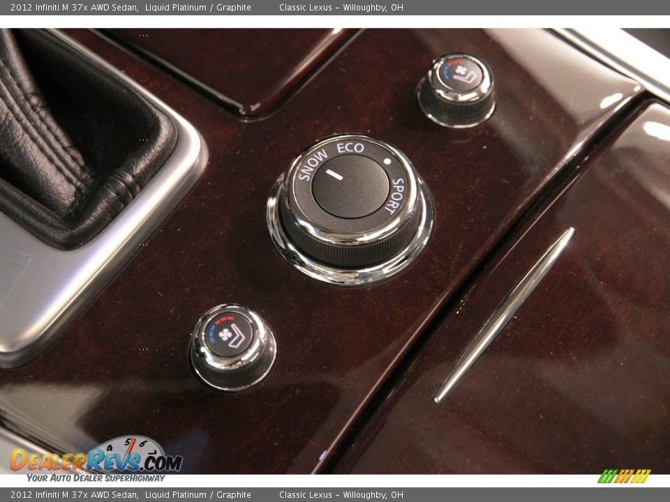 2012 Infiniti M 37x AWD Sedan Liquid Platinum / Graphite Photo #24