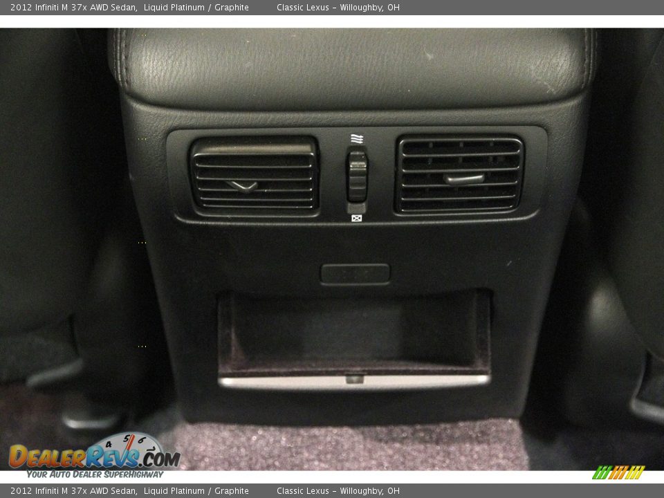 2012 Infiniti M 37x AWD Sedan Liquid Platinum / Graphite Photo #30