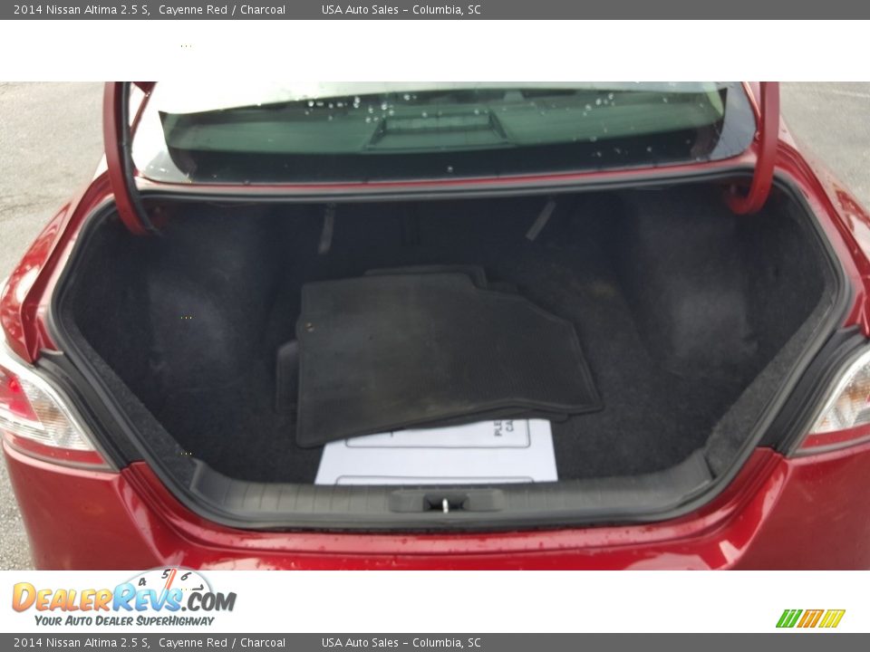 2014 Nissan Altima 2.5 S Cayenne Red / Charcoal Photo #14