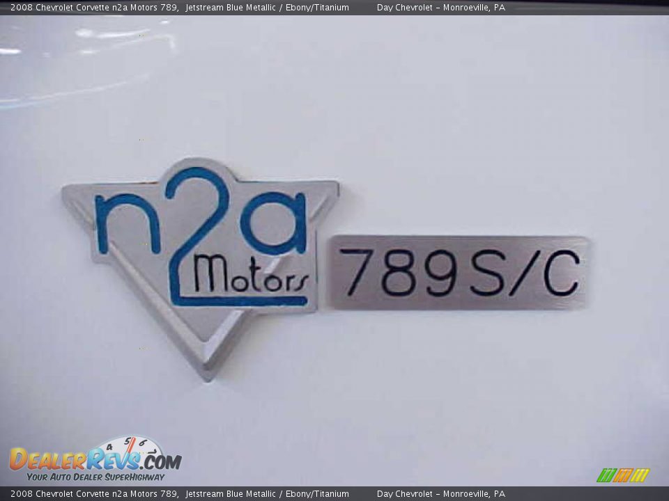 2008 Chevrolet Corvette n2a Motors 789 Logo Photo #13