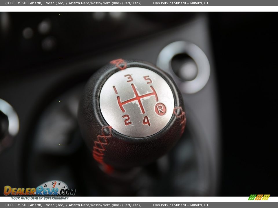 2013 Fiat 500 Abarth Rosso (Red) / Abarth Nero/Rosso/Nero (Black/Red/Black) Photo #14
