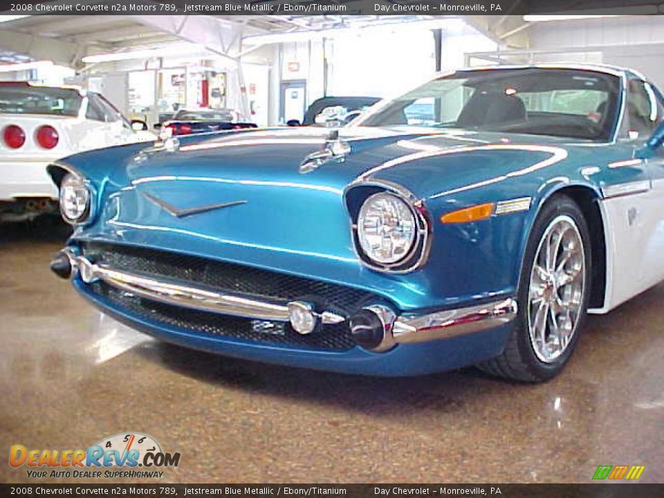 Jetstream Blue Metallic 2008 Chevrolet Corvette n2a Motors 789 Photo #18