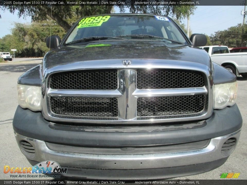 2005 Dodge Ram 1500 ST Regular Cab Mineral Gray Metallic / Dark Slate Gray Photo #8