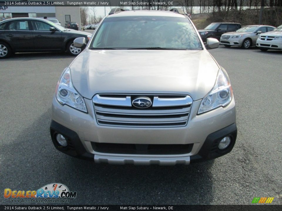 2014 Subaru Outback 2.5i Limited Tungsten Metallic / Ivory Photo #3