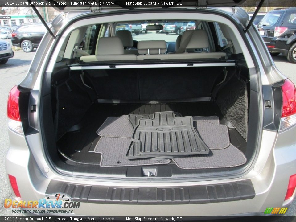 2014 Subaru Outback 2.5i Limited Tungsten Metallic / Ivory Photo #19