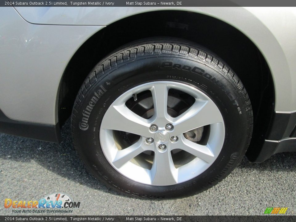 2014 Subaru Outback 2.5i Limited Tungsten Metallic / Ivory Photo #22