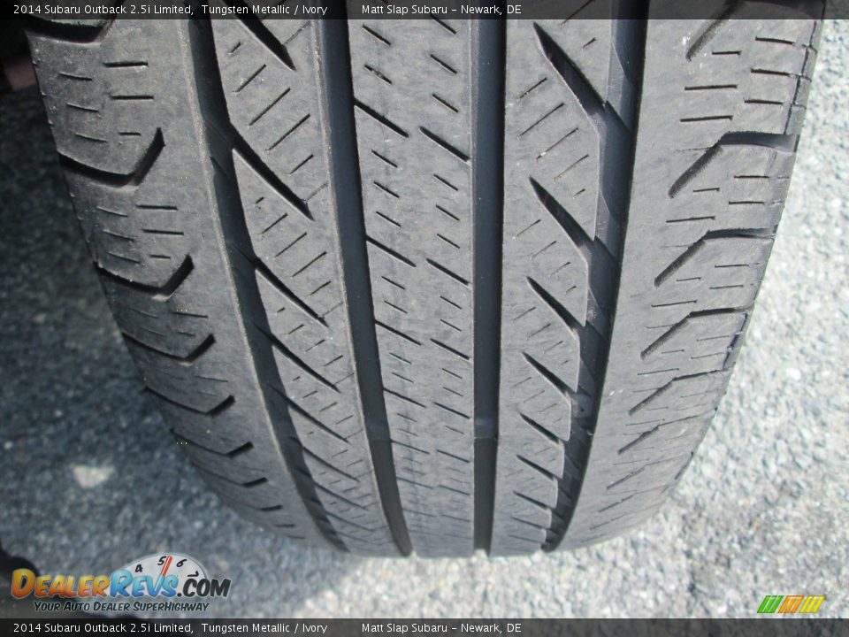 2014 Subaru Outback 2.5i Limited Tungsten Metallic / Ivory Photo #23