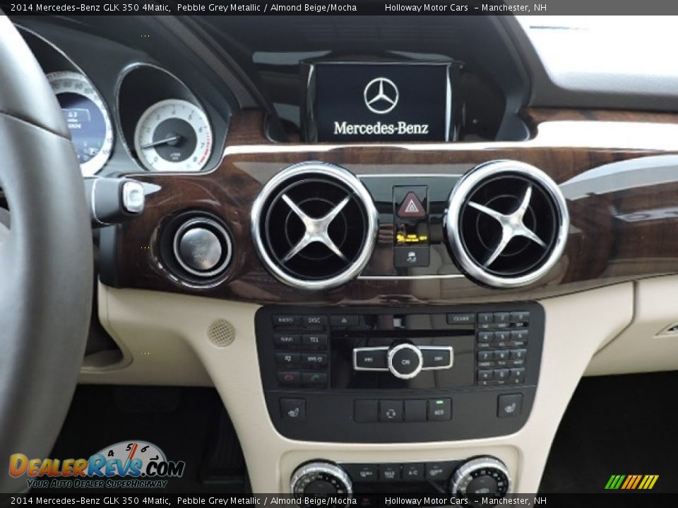 2014 Mercedes-Benz GLK 350 4Matic Pebble Grey Metallic / Almond Beige/Mocha Photo #14