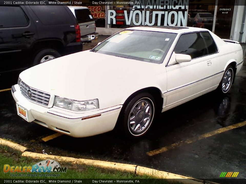 2001 Cadillac Eldorado ESC White Diamond / Shale Photo #1
