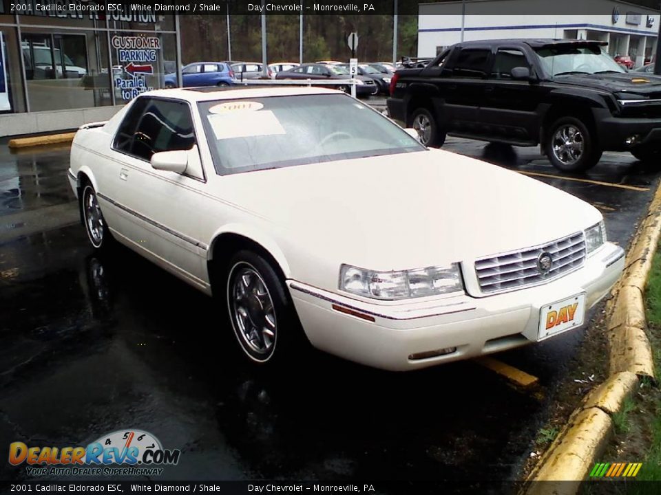2001 Cadillac Eldorado ESC White Diamond / Shale Photo #2