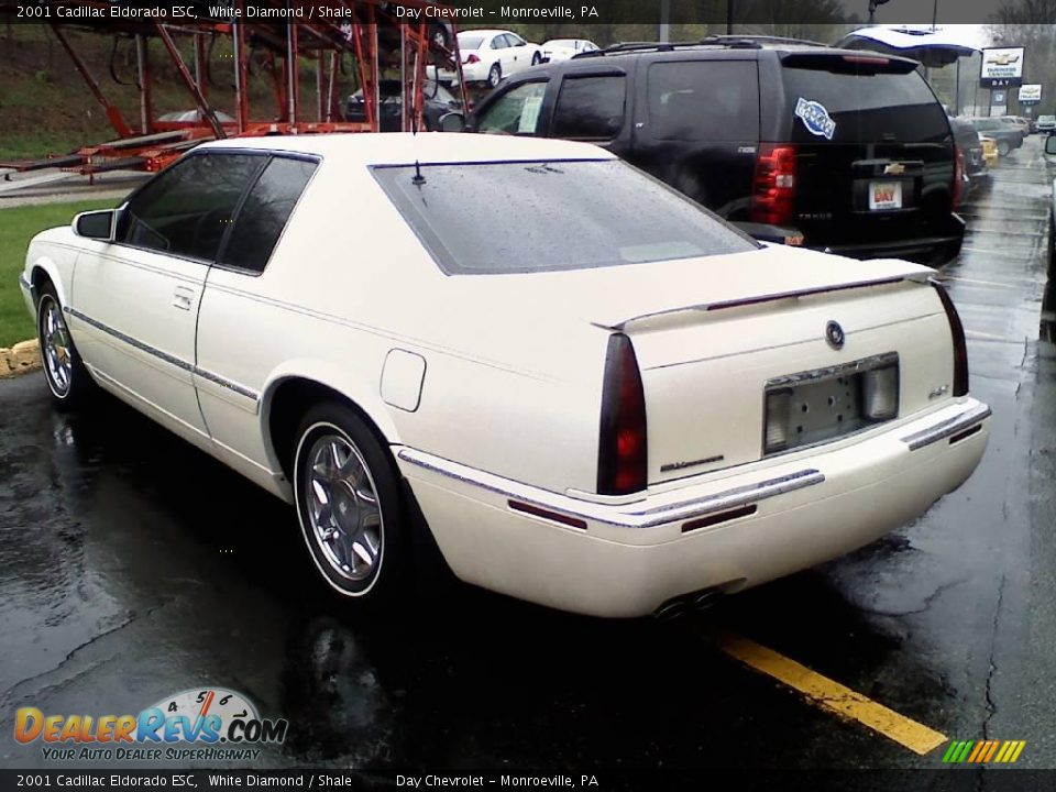 2001 Cadillac Eldorado ESC White Diamond / Shale Photo #4