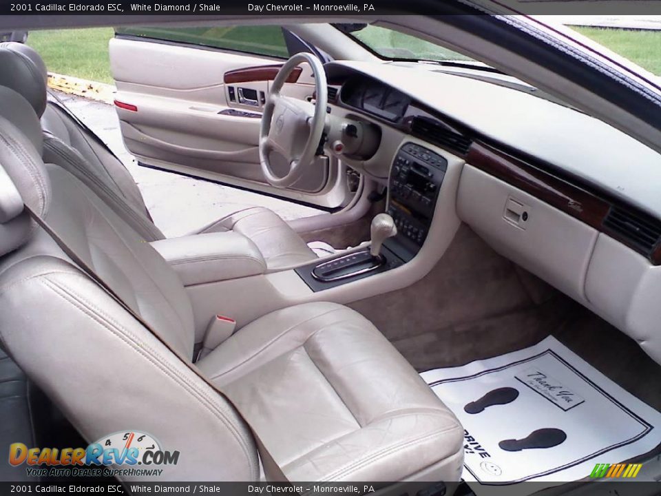 2001 Cadillac Eldorado ESC White Diamond / Shale Photo #6