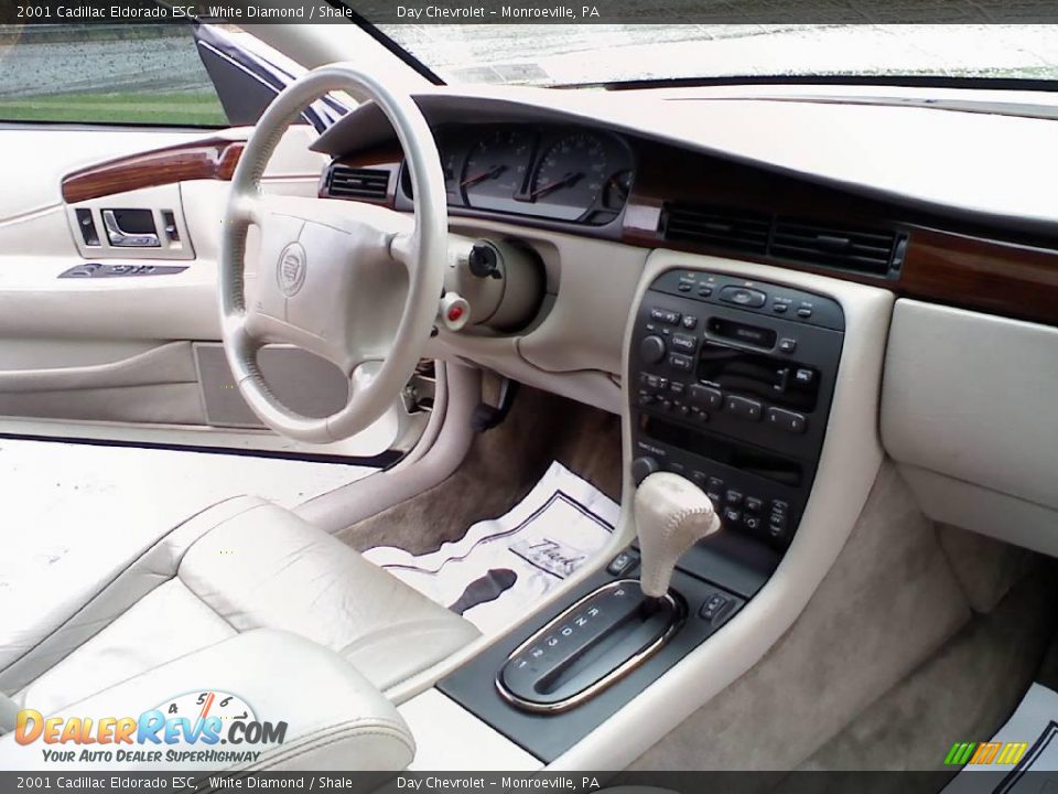 2001 Cadillac Eldorado ESC White Diamond / Shale Photo #8