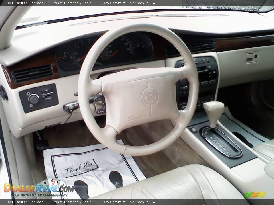 2001 Cadillac Eldorado ESC White Diamond / Shale Photo #9