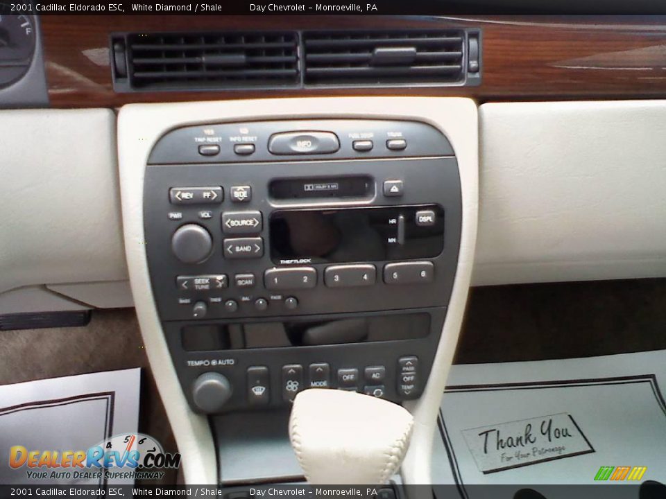 2001 Cadillac Eldorado ESC White Diamond / Shale Photo #13
