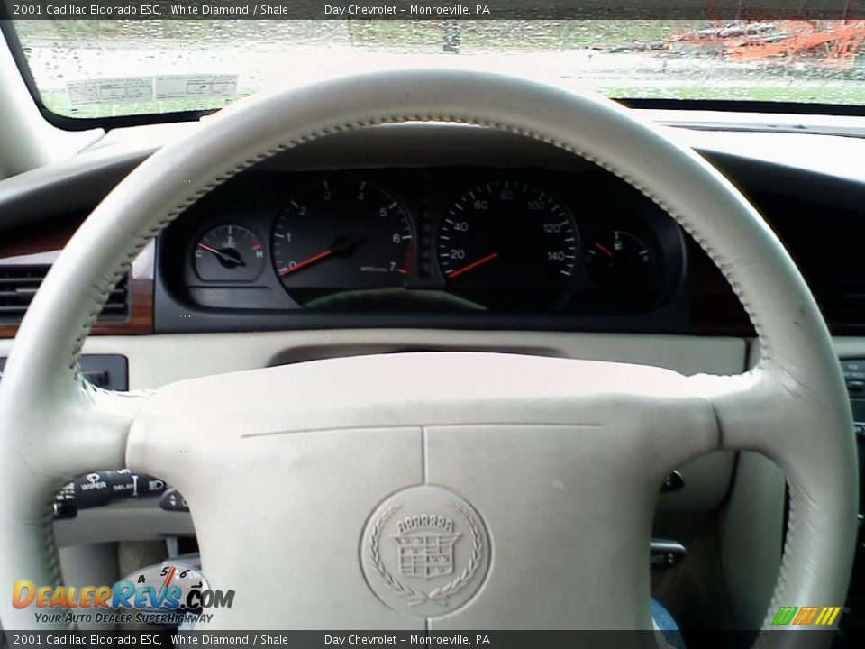 2001 Cadillac Eldorado ESC White Diamond / Shale Photo #15