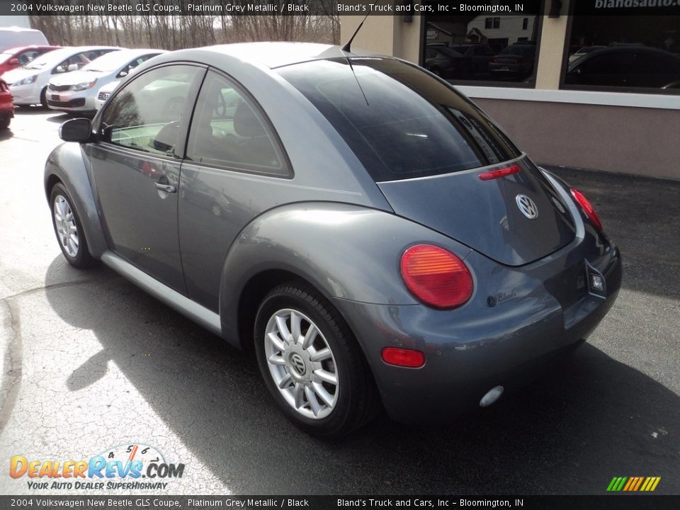 2004 Volkswagen New Beetle GLS Coupe Platinum Grey Metallic / Black Photo #2