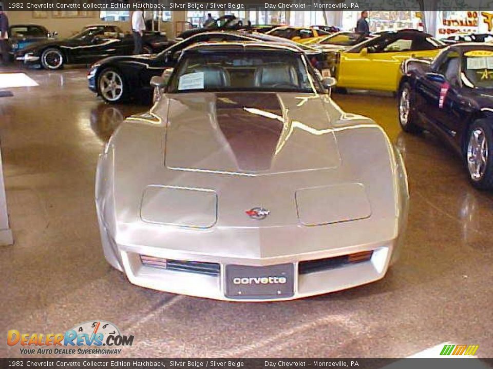 1982 Chevrolet Corvette Collector Edition Hatchback Silver Beige / Silver Beige Photo #2