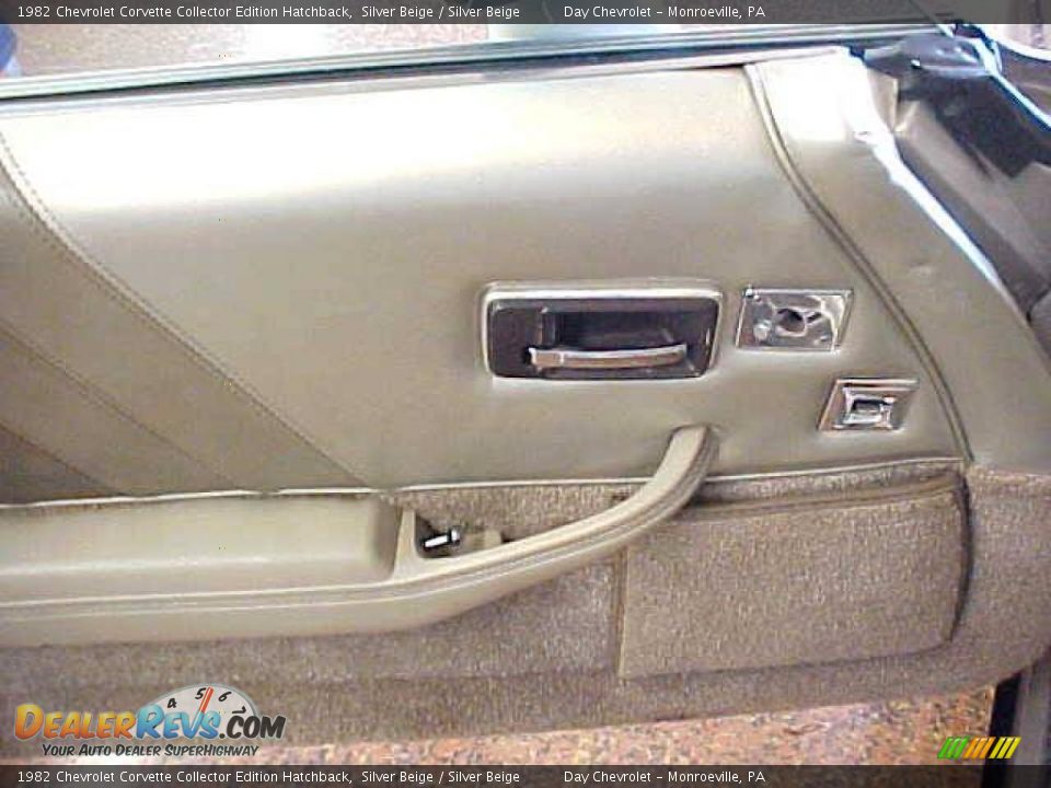 Door Panel of 1982 Chevrolet Corvette Collector Edition Hatchback Photo #9