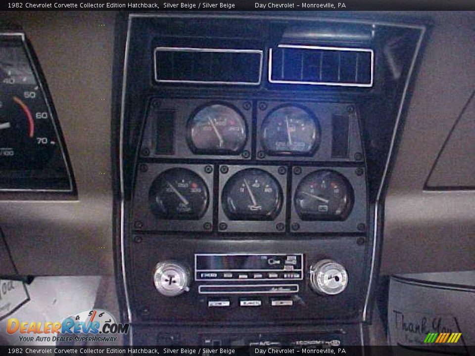 1982 Chevrolet Corvette Collector Edition Hatchback Gauges Photo #12