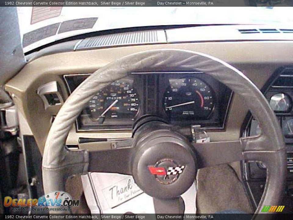 1982 Chevrolet Corvette Collector Edition Hatchback Steering Wheel Photo #13