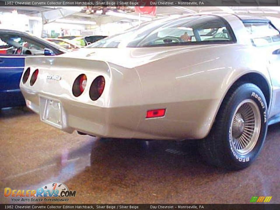 1982 Chevrolet Corvette Collector Edition Hatchback Silver Beige / Silver Beige Photo #24