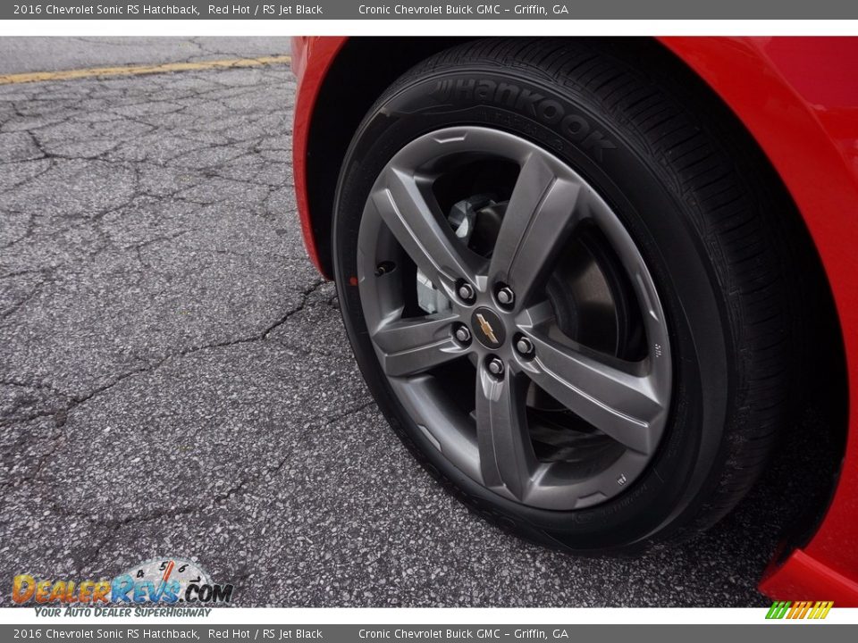 2016 Chevrolet Sonic RS Hatchback Red Hot / RS Jet Black Photo #11
